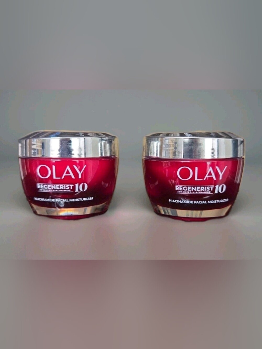 Olay Regenerist Niacinamide Face Moisturizer Cream Lot of 2